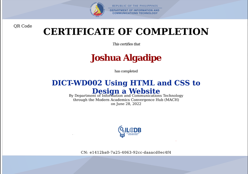Certification 7